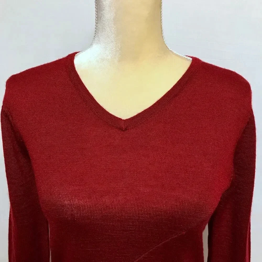 Harve Bernard Vintage Cranberry Sweater Women S